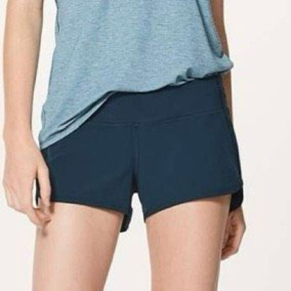 Lululemon Speed Short 4 Way Stretch Jaded Size 8
